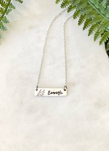 Small Bar Necklace