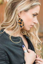 Load image into Gallery viewer, Cheetah Print Earrings