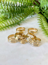 Load image into Gallery viewer, Brass Wrap Rings