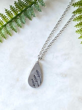 Load image into Gallery viewer, Lavender Sprig Necklace