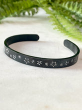 Load image into Gallery viewer, Skinny Black Cuff Bracelet