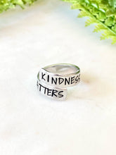 Load image into Gallery viewer, Kindness Matters Wrap Ring