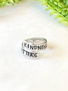 Kindness Matters Wrap Ring