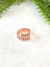 Load image into Gallery viewer, Kindness Matters Wrap Ring