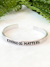 Load image into Gallery viewer, Kindness Matters Skinny Cuff