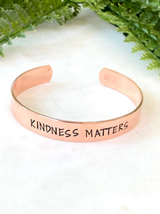 Kindness Matters Cuff