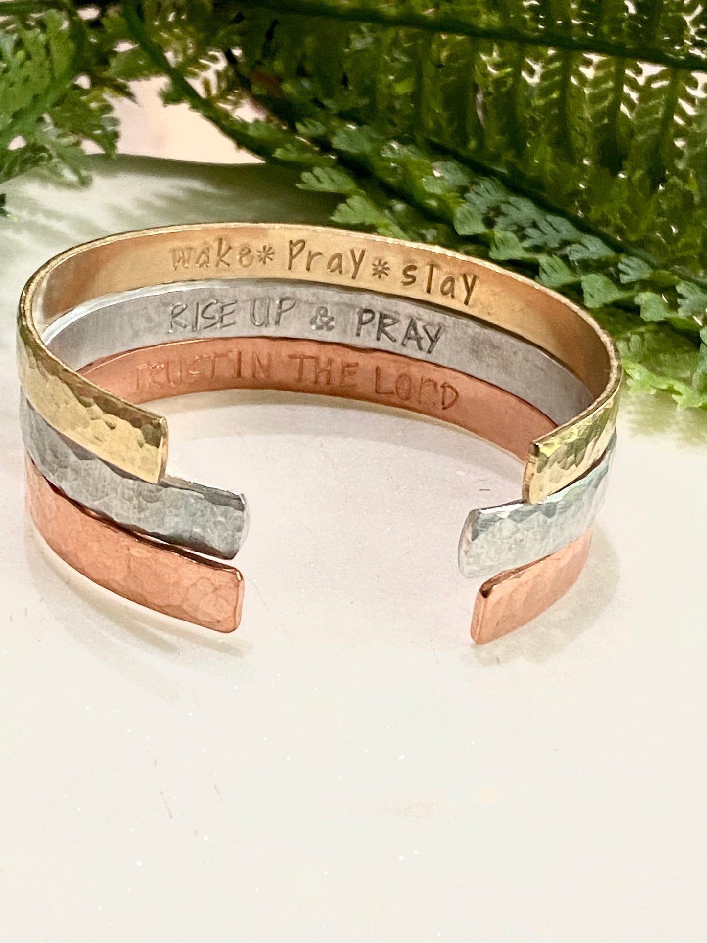 Hidden Message Cuff Bracelet
