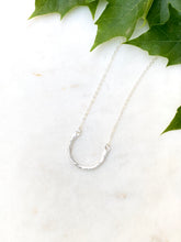 Load image into Gallery viewer, Horseshoe Silver Necklace