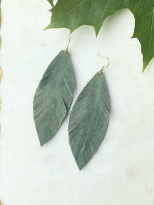 Feather Earrings-Multiple Colors