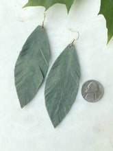 Load image into Gallery viewer, Feather Earrings-Multiple Colors