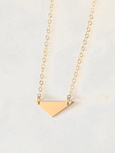 Load image into Gallery viewer, Triangle Gold Necklace