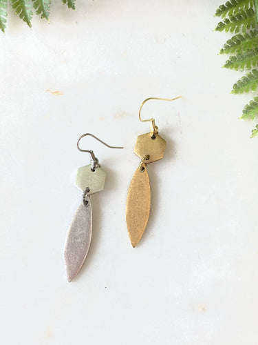 Hexi-Dangle Earrings