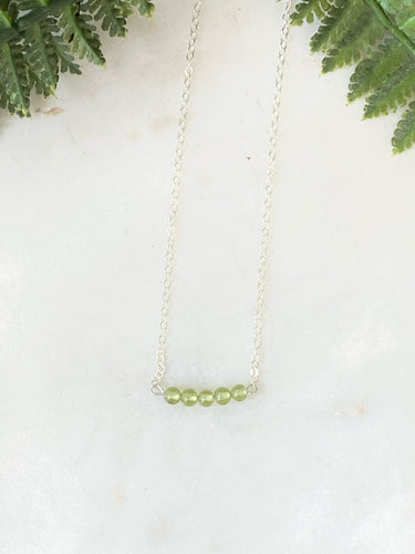 Dainty Gemstone Necklace-Multiple Options