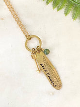 Load image into Gallery viewer, Keep Growing Feathered Necklace
