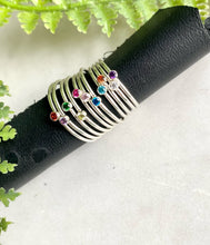 Load image into Gallery viewer, Birthstone Rings