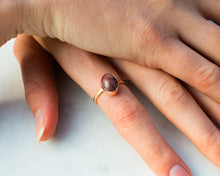 Load image into Gallery viewer, Rhodonite Stone Ring