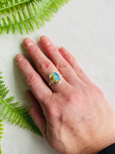 Labradorite Stone Ring