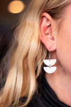 Load image into Gallery viewer, Double Half Moon Earrings