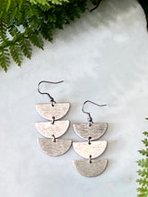 Load image into Gallery viewer, Triple Half Moon Earrings